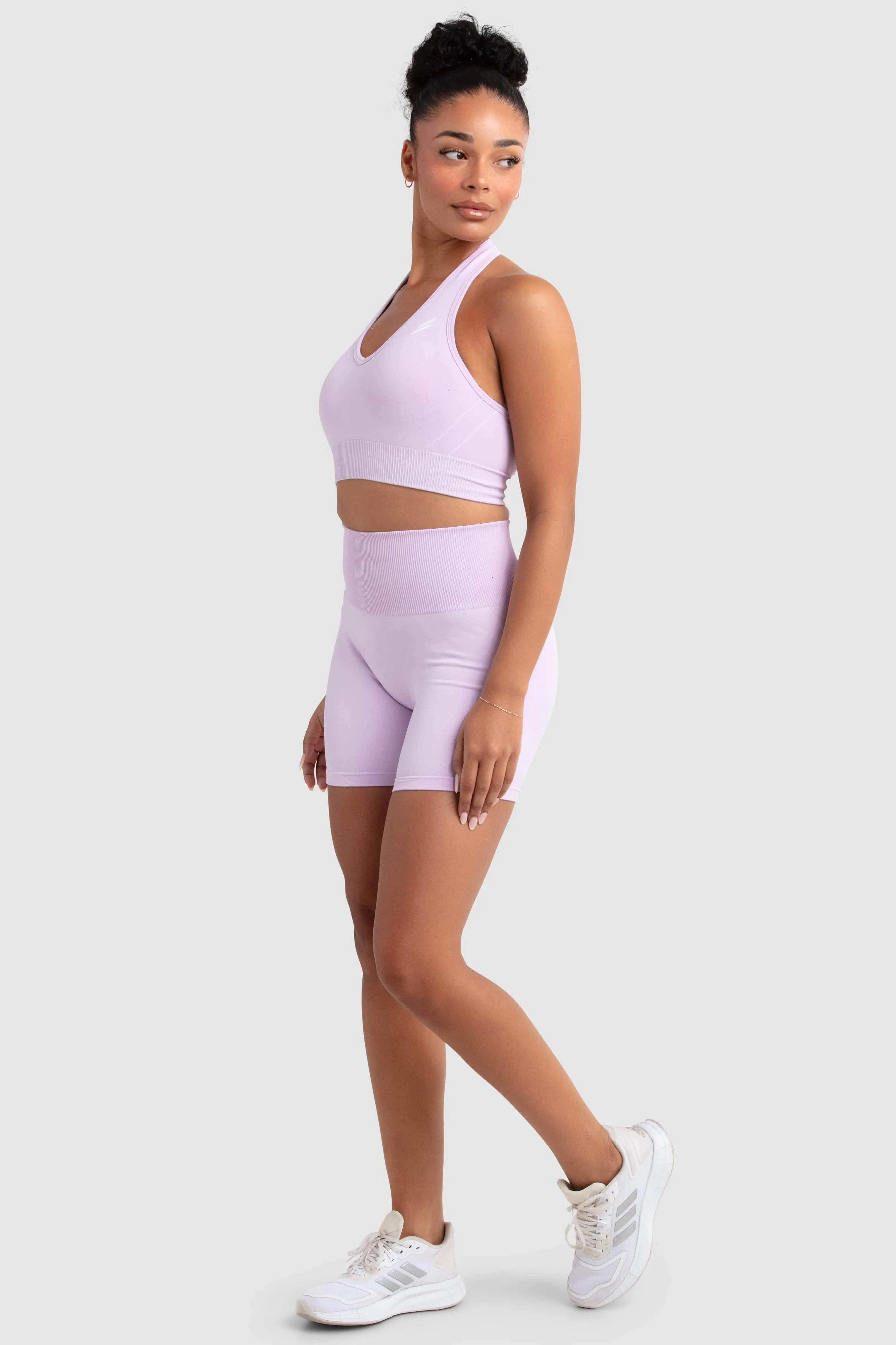 Hyperflex 2 Halter Neck Crop - Lilac