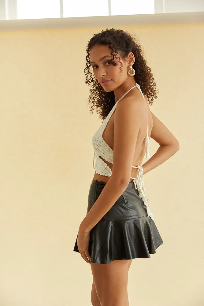 Indio Crochet Halter Top