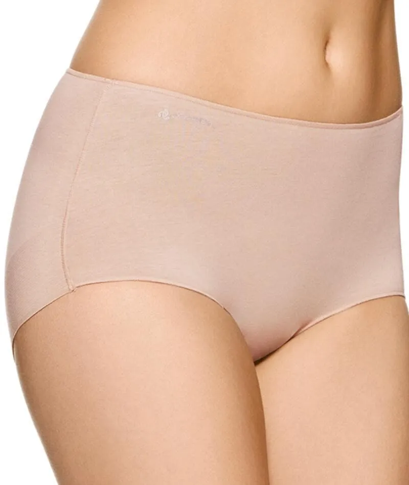 Jockey No Panty Line Promise  Next Generation Cotton Full Brief - Silk Beige