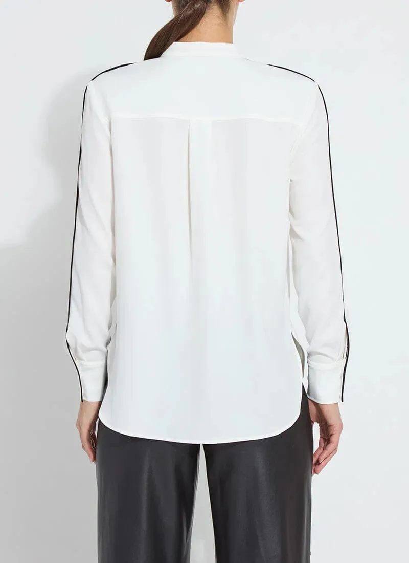 Josephine Tuxedo Shirt