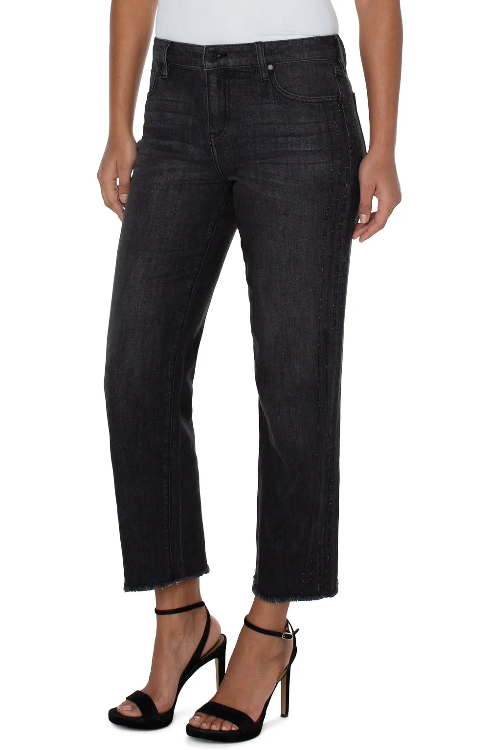 Kennedy Crop Straight with Fray Hem - SALE