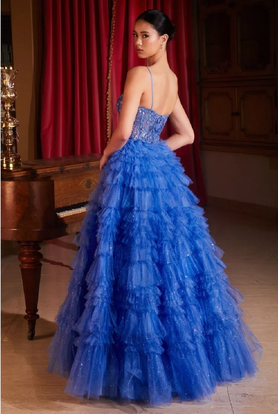 LaDivine by Cinderella Divine Evening Gown C152