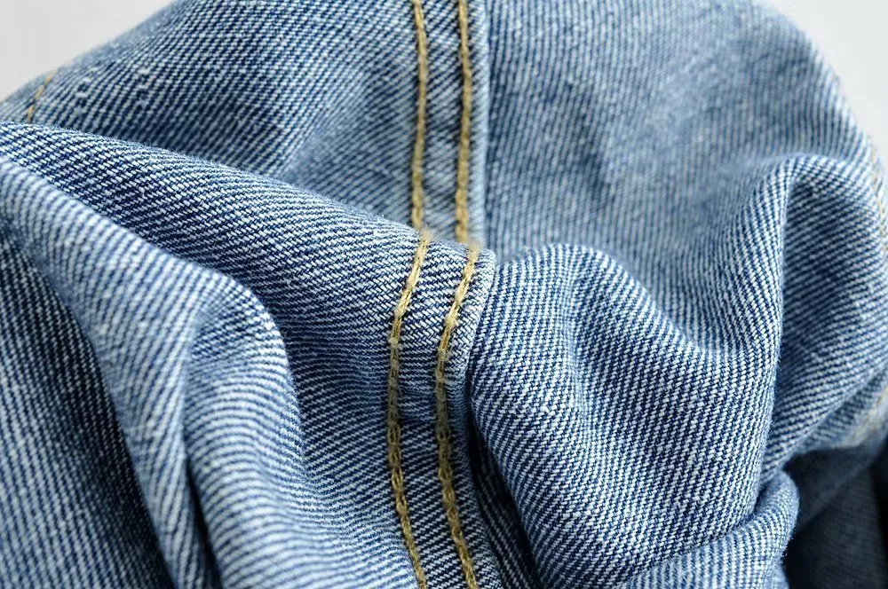 Leg Split High Waist Wide Leg Straight Jeans Denim Pants