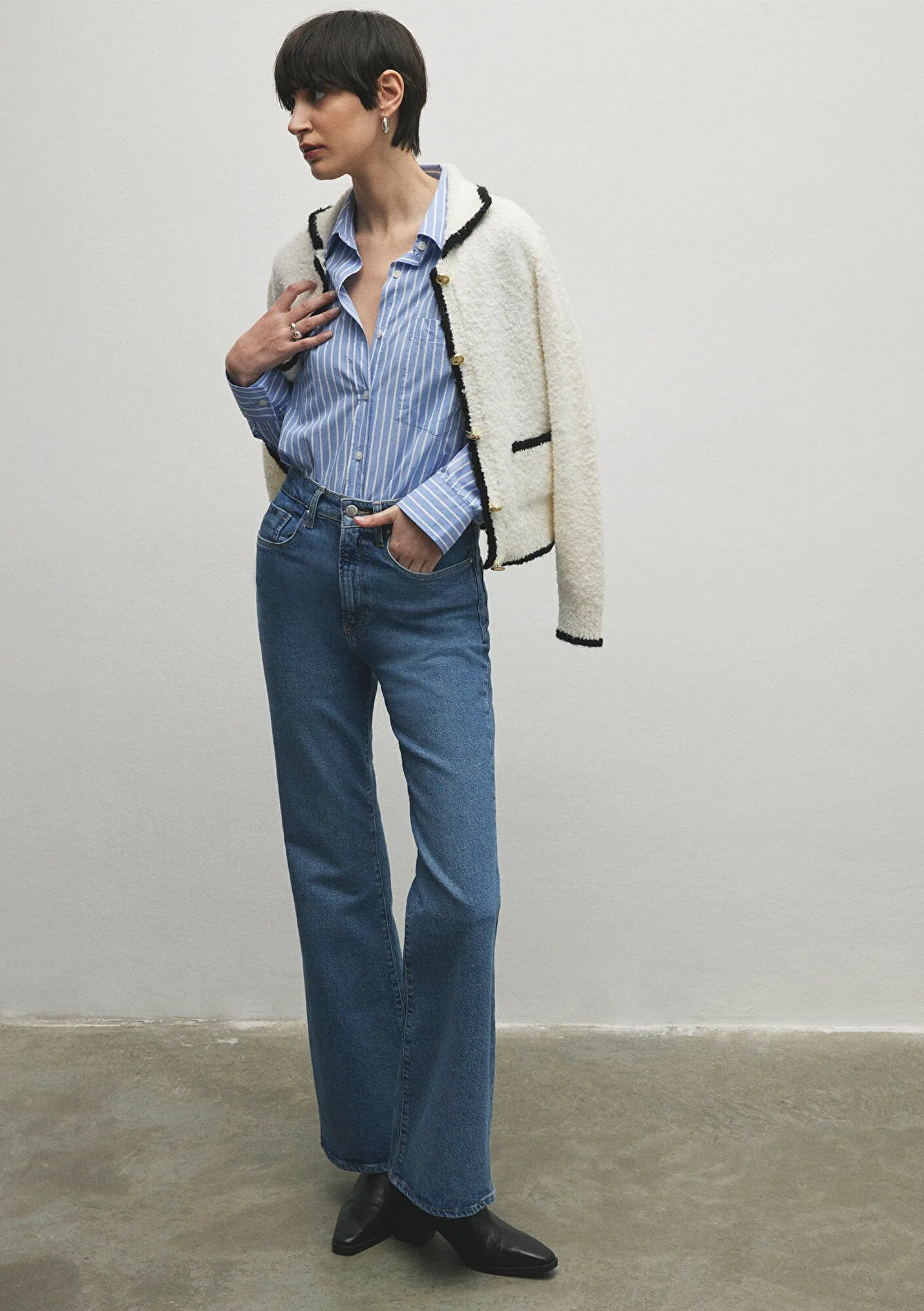 Los Angeles Mid Classic Denim Jean Pants