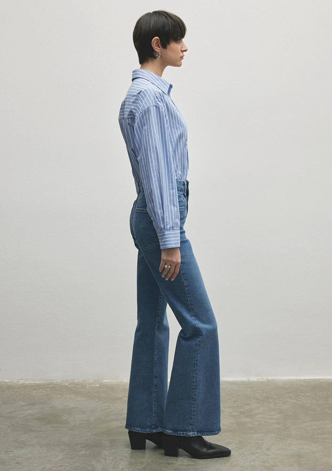 Los Angeles Mid Classic Denim Jean Pants