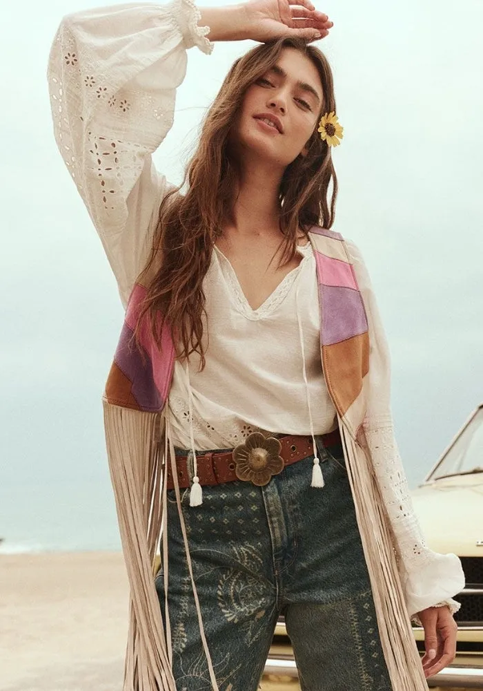 Love in the Afternoon Lace Blouse - Daisy