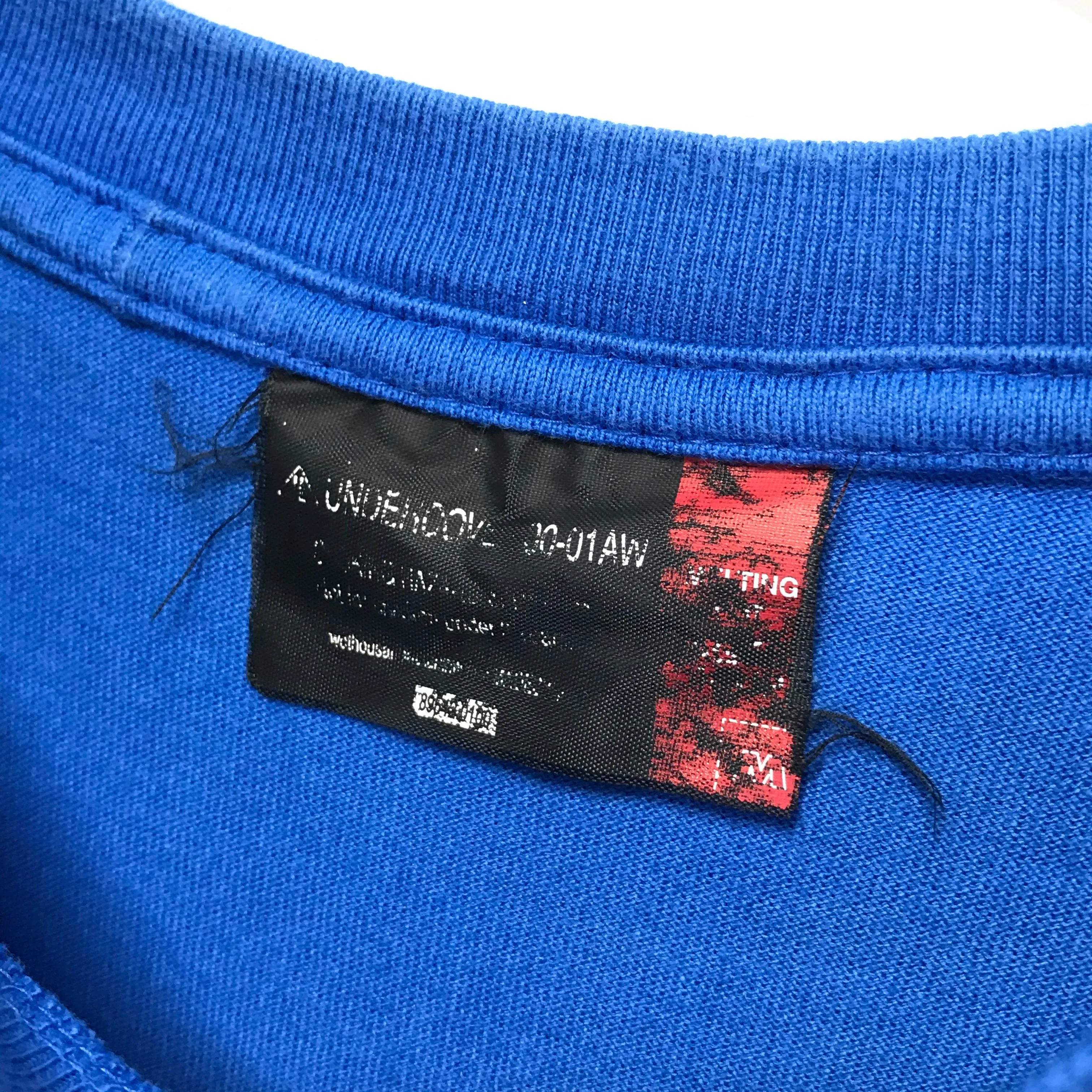 [M] Undercover x WTAPS 00AW The Imperial L/S Tee Shirt Blue