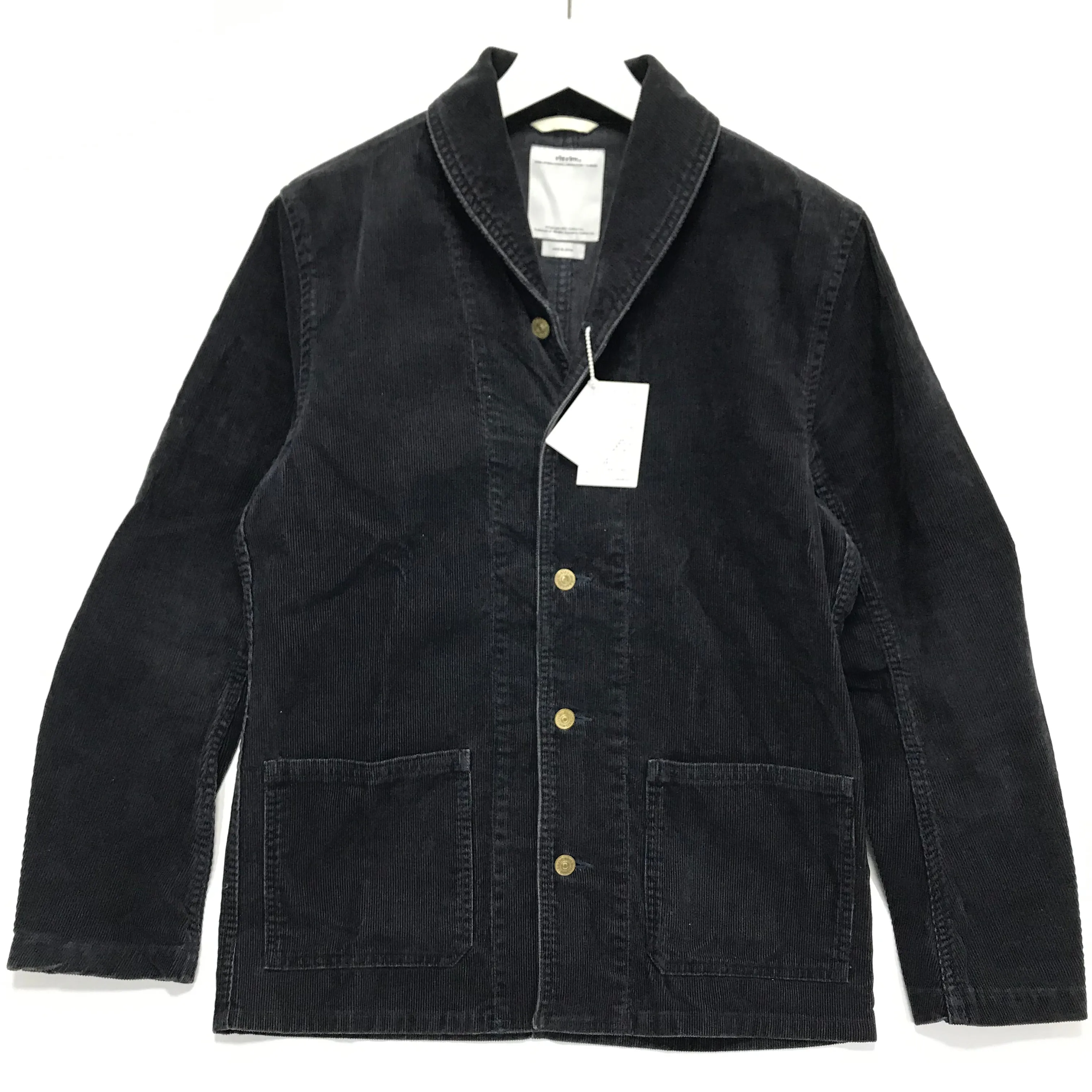 [M] VISVIM 12AW ARTIFACT COVERALL CORDUROY SLUB JACKET