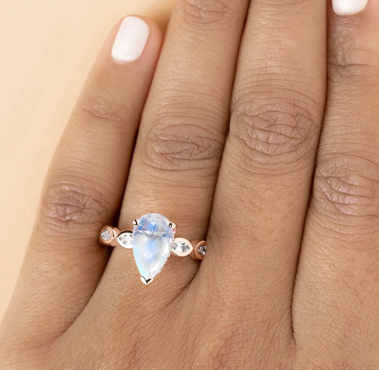 Majesty Moonstone Ring