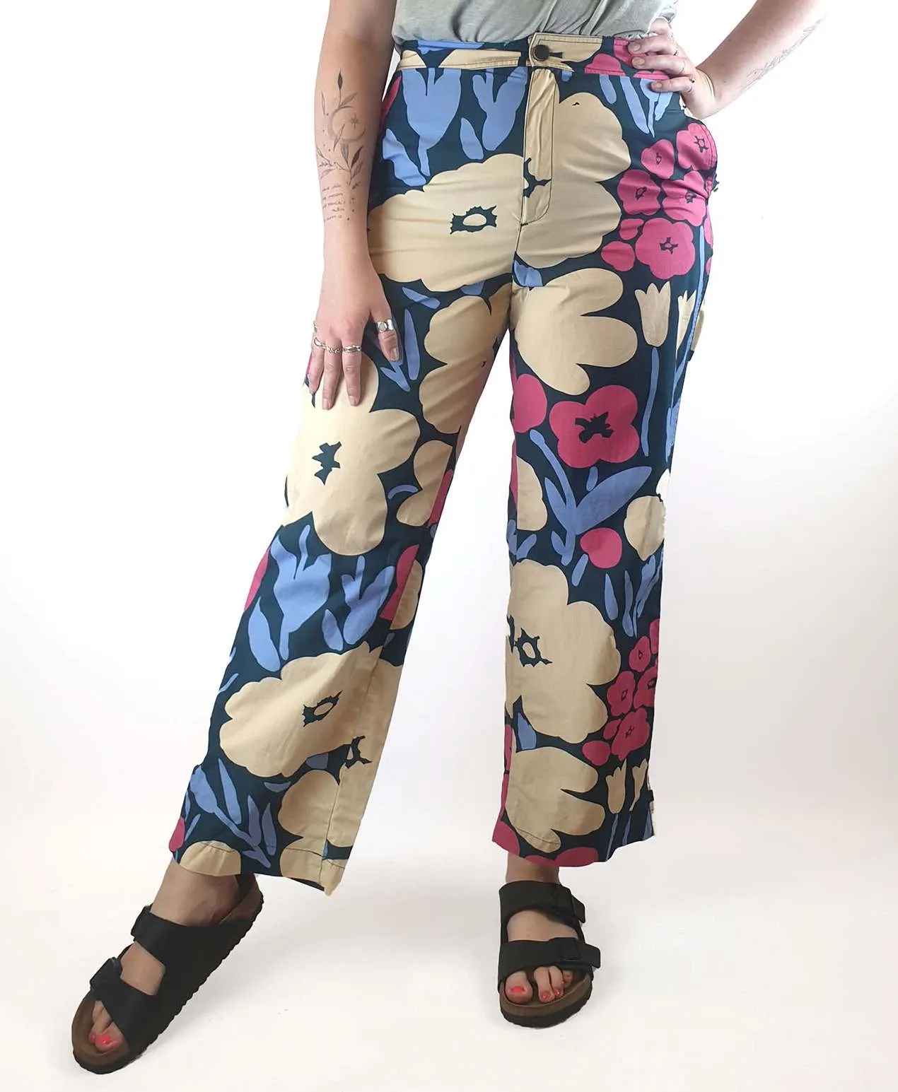Marimekko x Uniqlo straight leg pants size M/12