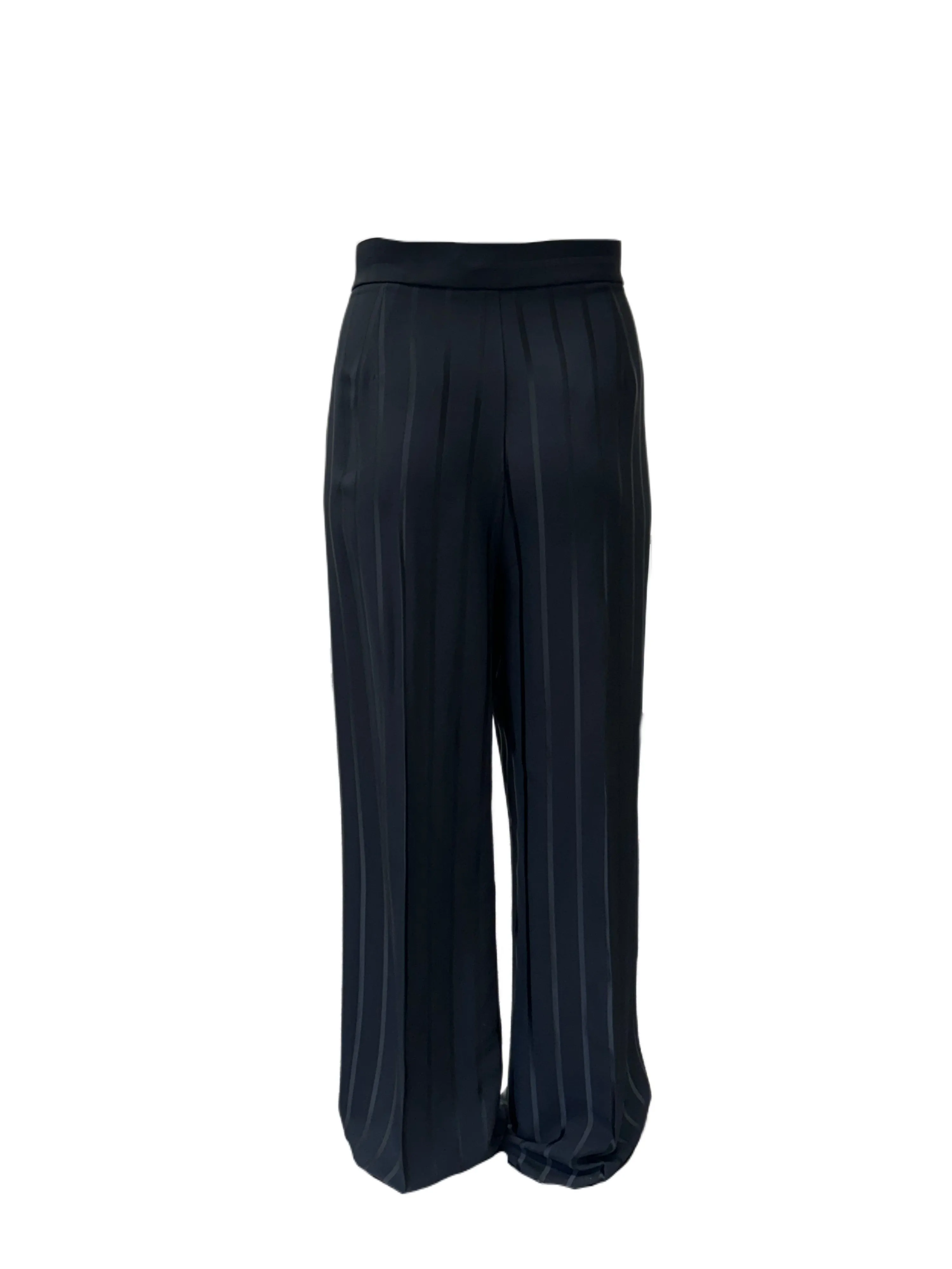 Marina Rinaldi Women's Black Reims Straight Leg Pants NWT