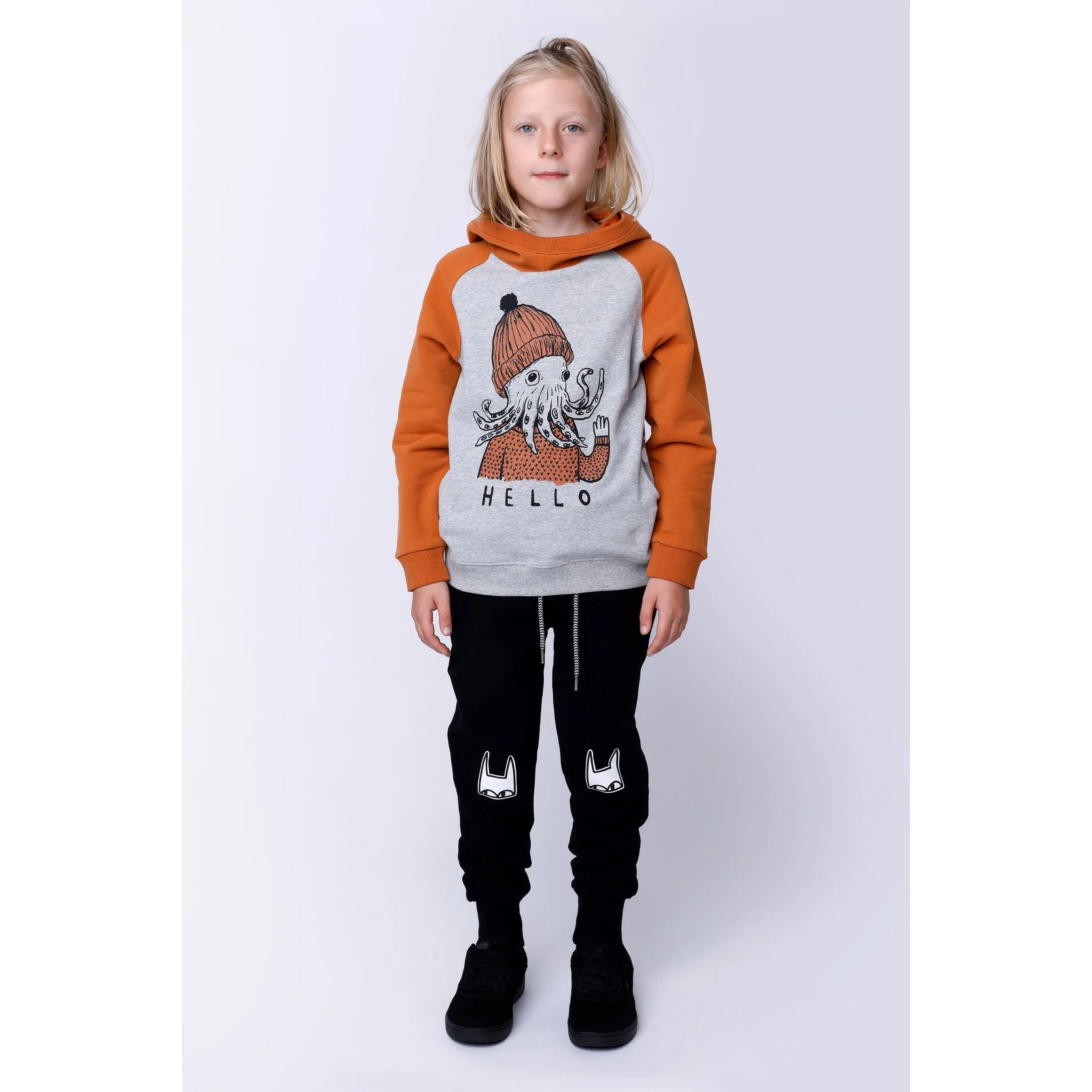 Mask Furry Trackies - Black
