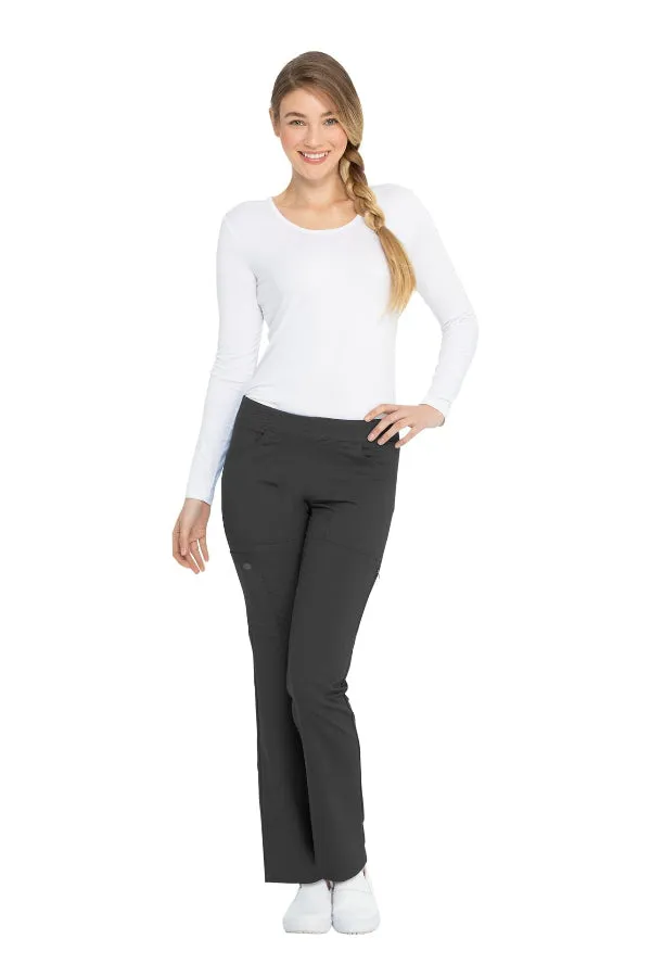Mid Rise Pull On Pant