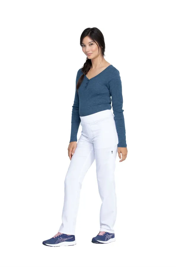 Mid Rise Pull On Pant