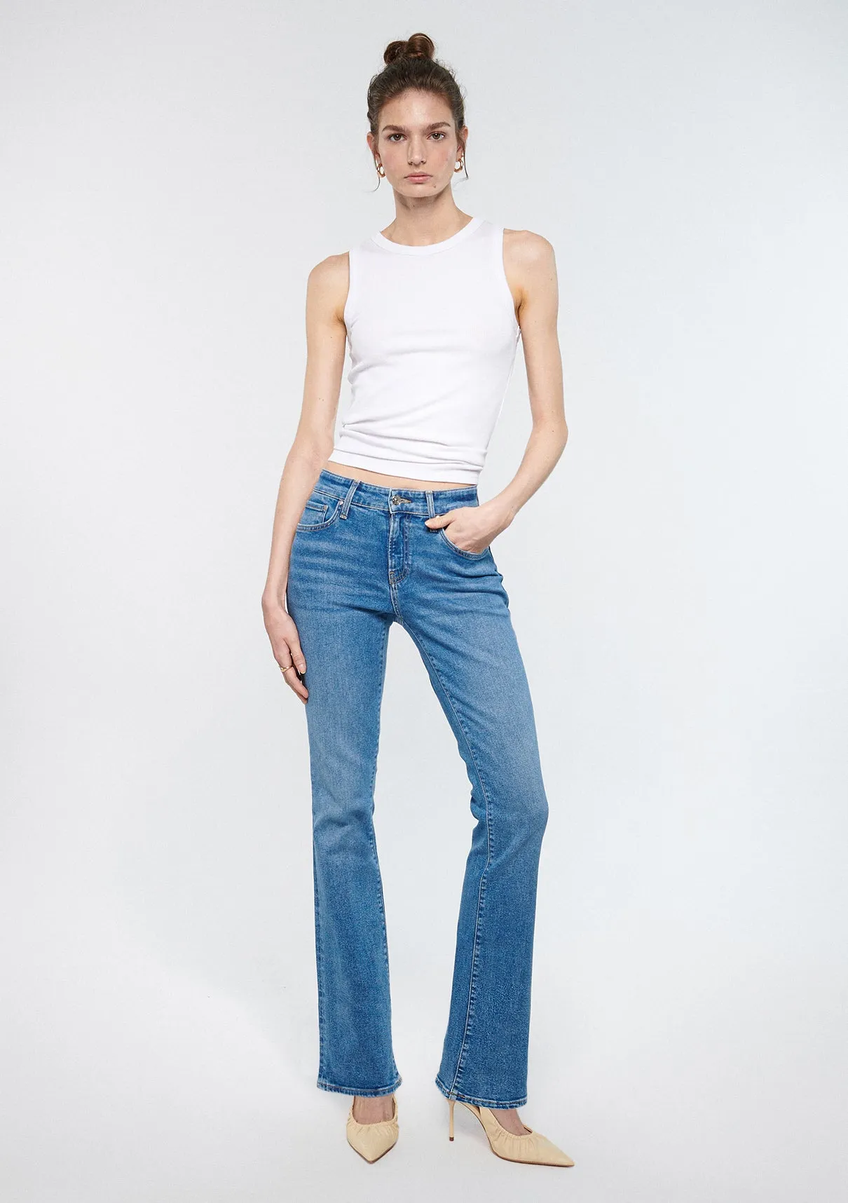 Molly Light Blue Jean Pants