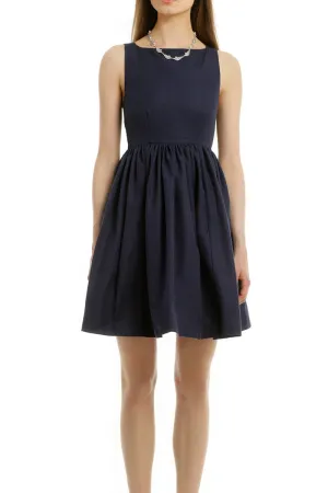 Navy Blue Bridesmaid Dresses Short Wedding Party Gowns
