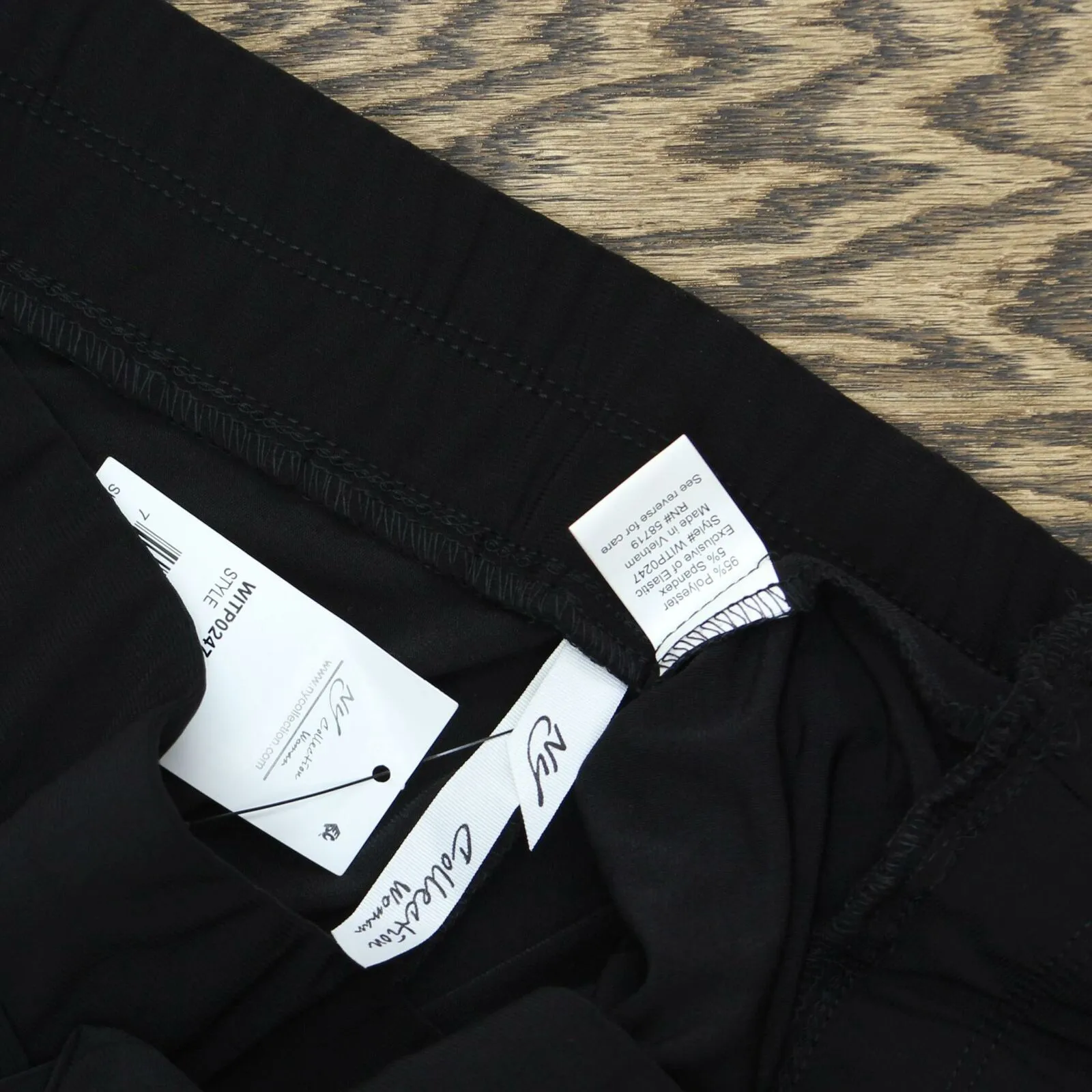 NWT NY Collection Plus Size Pull On Wide Leg Pants. WITP0247 2X