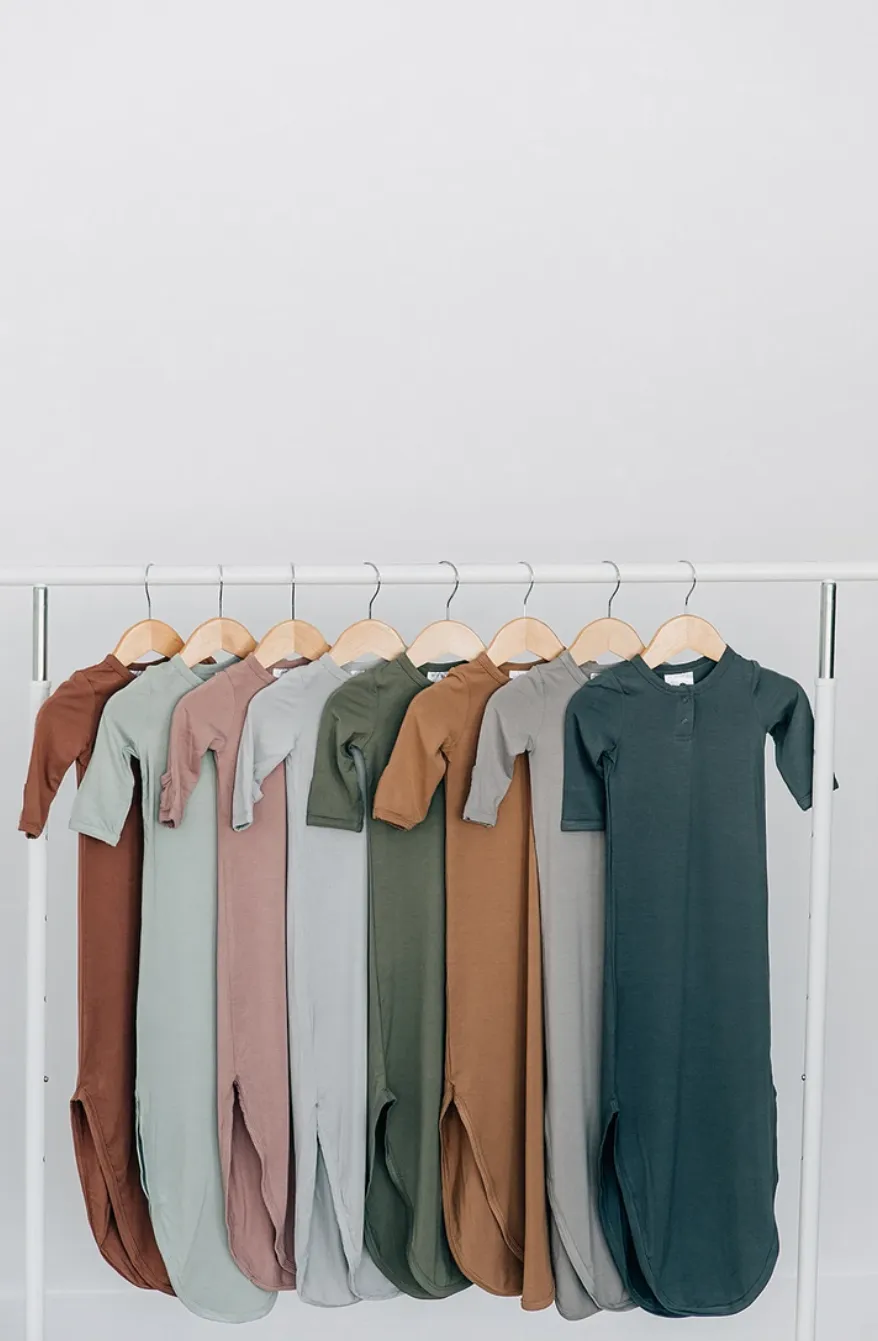 Olive Knot Gown
