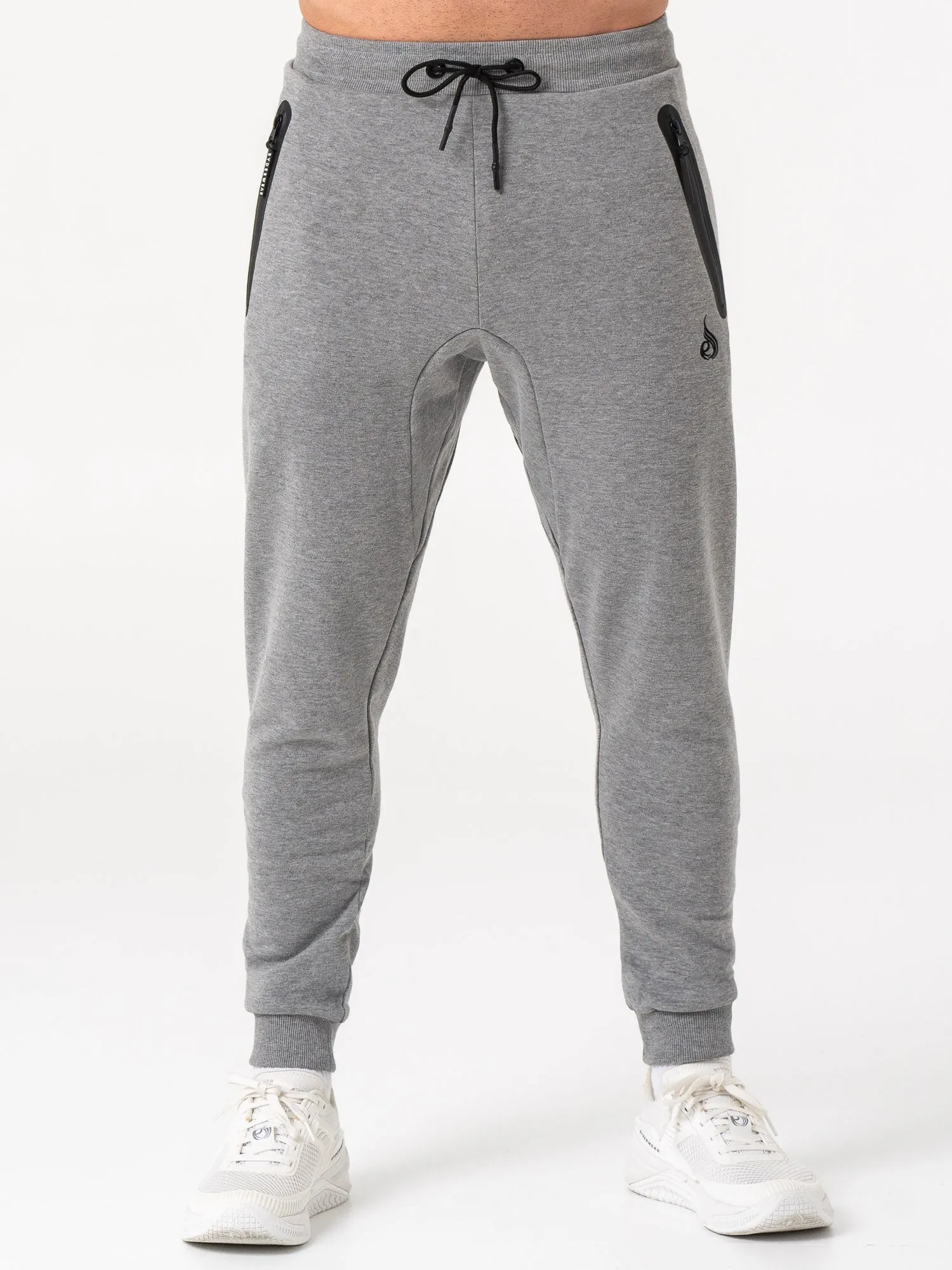 Overdrive Track Pants - Grey Marl