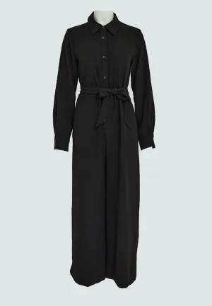 PCPandora Wide Leg Jumpsuit - Black
