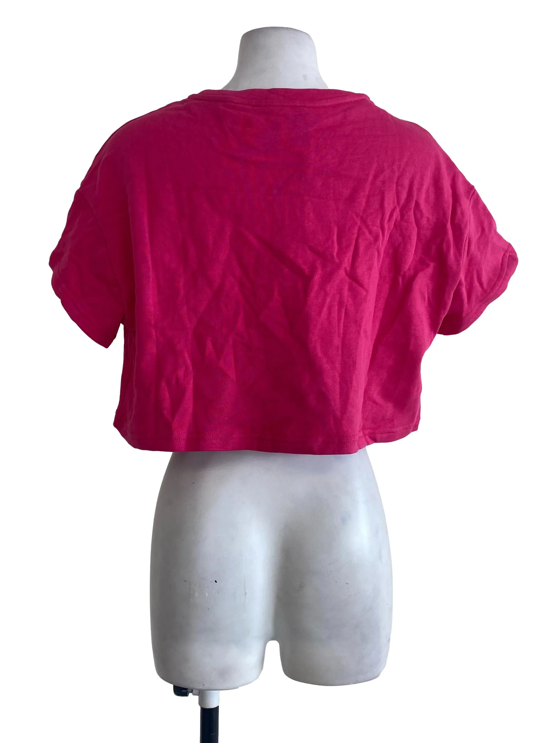 Pink Crop Top