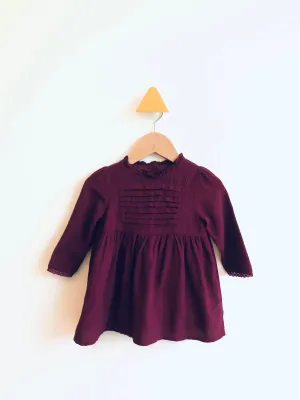 Pleat Detail Dress // 9M