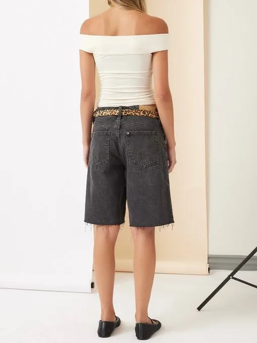 Portrait Twist Front Top - Cream