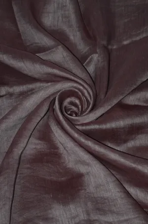 Pure Yarn Dyed Handloom Silk Linen Fabric