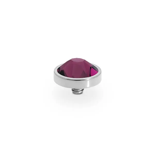 Qudo Canino 9mm Silver Topper - Amethyst