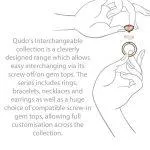 Qudo Tondo Deluxe 13mm Gold Topper - Royal Blue Delite