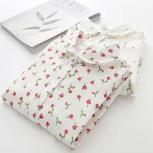 "FLORAL LONG SLEEVE" SHIRT N123104