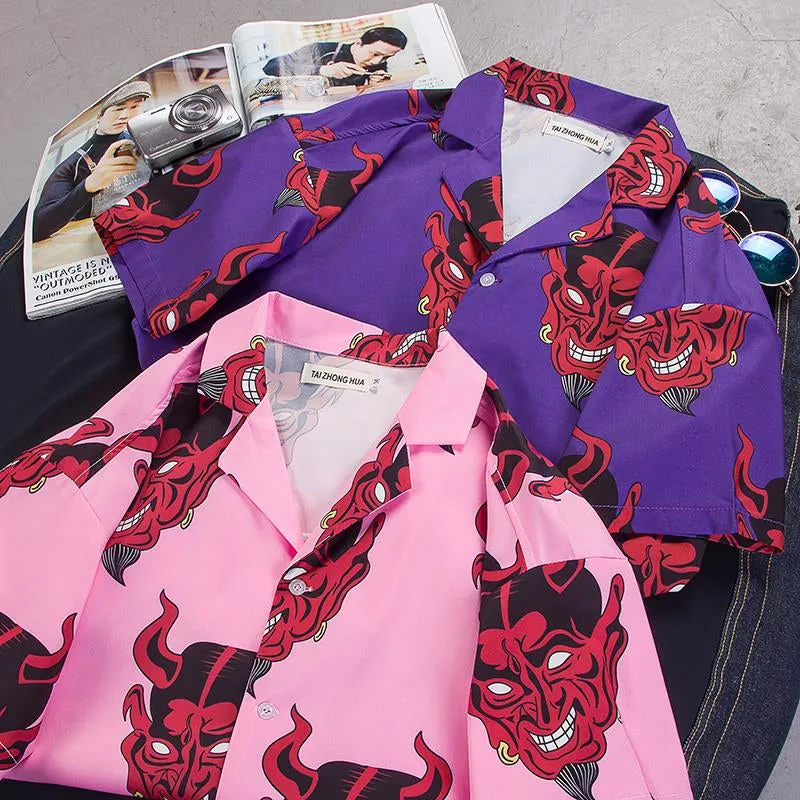 "UNISEX DEVIL SHORT SLEEVED" SHIRT D070601