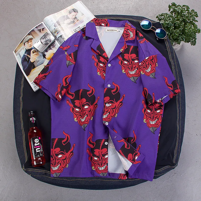 "UNISEX DEVIL SHORT SLEEVED" SHIRT D070601