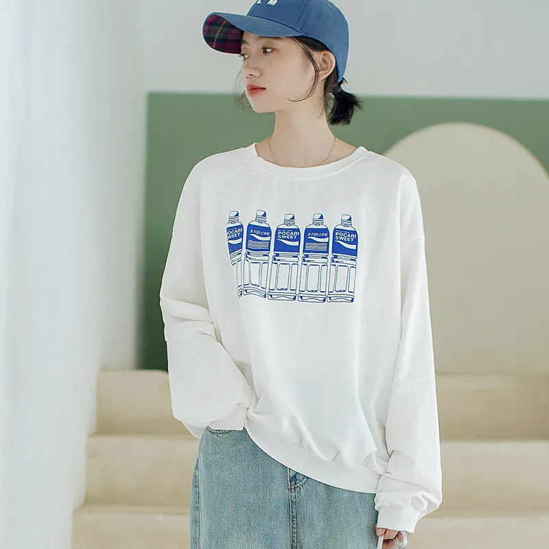 "WHITE WATER" SWEATSHIRT K100302