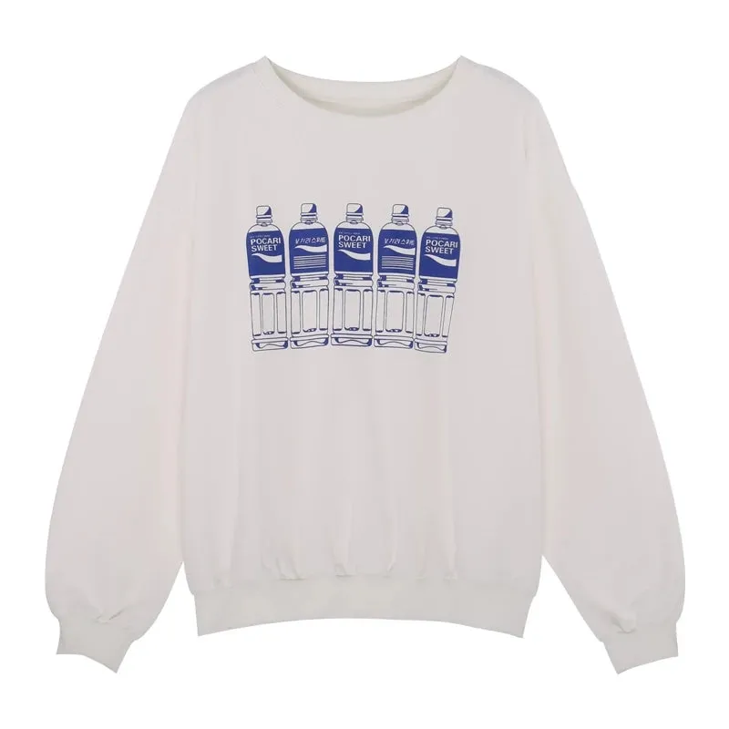 "WHITE WATER" SWEATSHIRT K100302