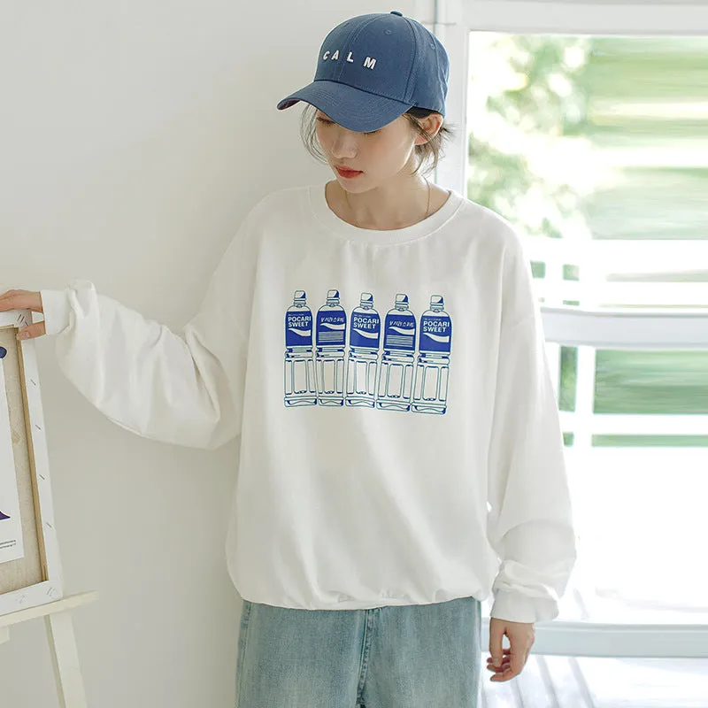 "WHITE WATER" SWEATSHIRT K100302