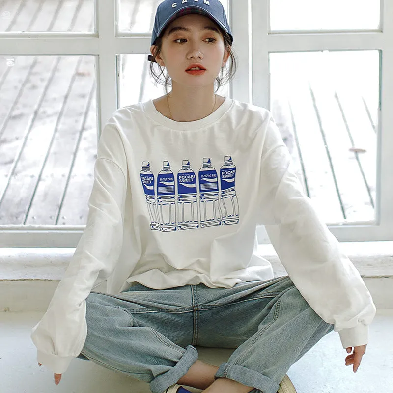 "WHITE WATER" SWEATSHIRT K100302