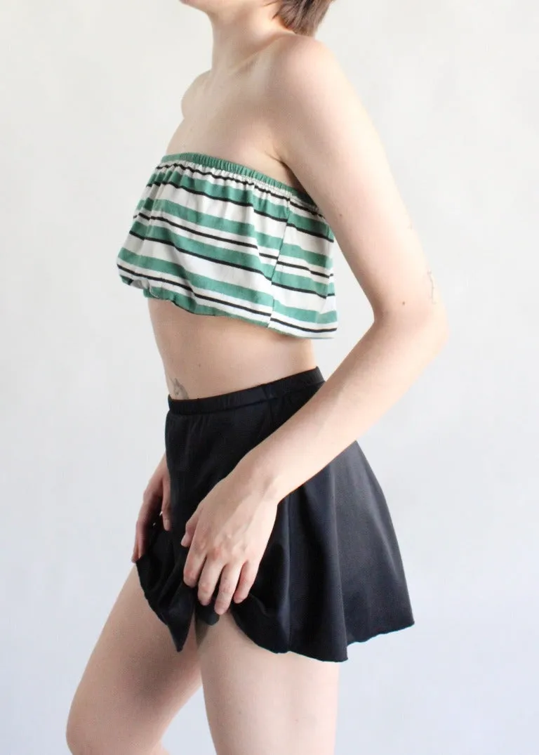 RCYCLD Striped Tee Tube Top