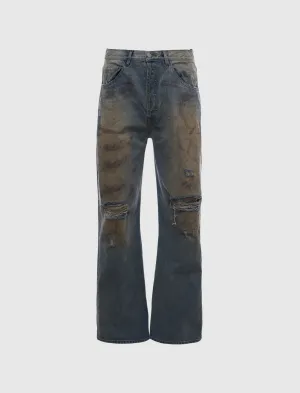 RUTTED DENIM