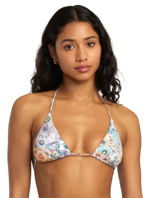 RVCA Ladies Sage Halter Triangle Bikini Top