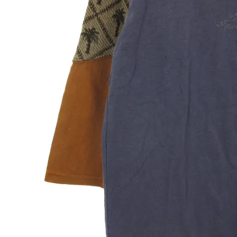 [S] Kapital Palm Tree 3/4 Sleeve Football Tee Shirt Jersey