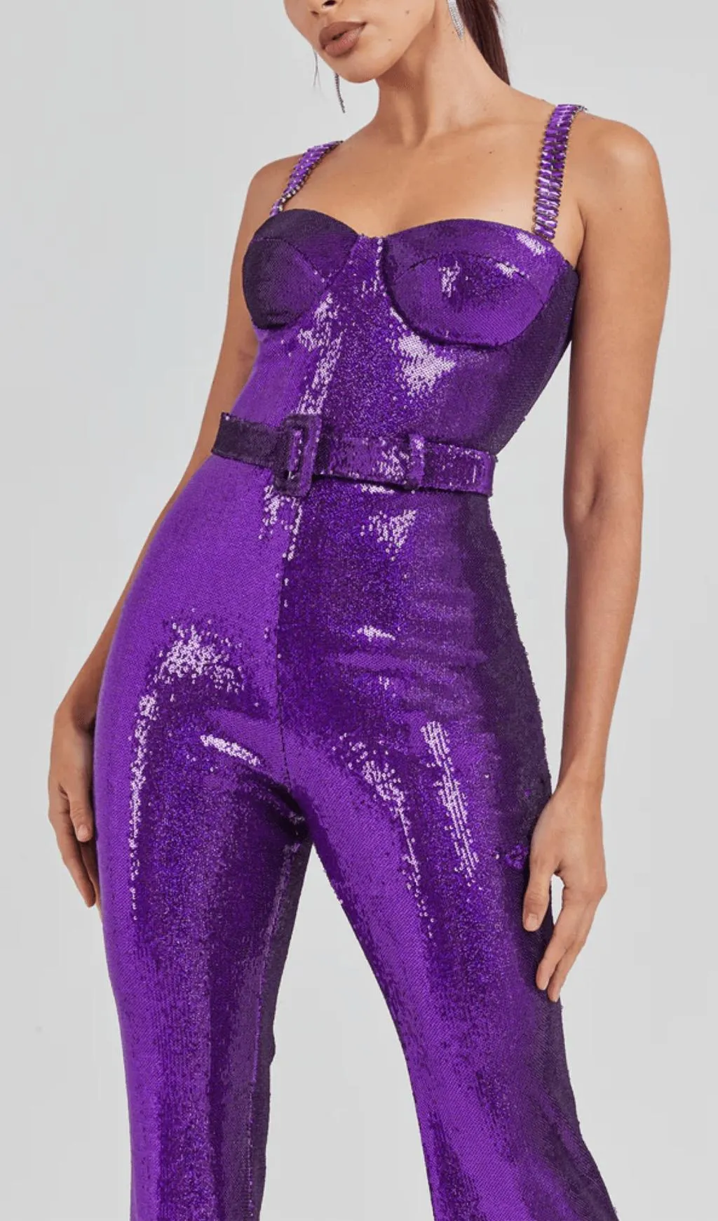 SABRINA PURPLE JUMPSUIT
