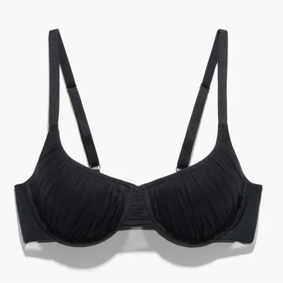 💓SAVAGE X FENTY BY RHIANNA GATHERED MESH BALCONETTE BRA SIZE 36B