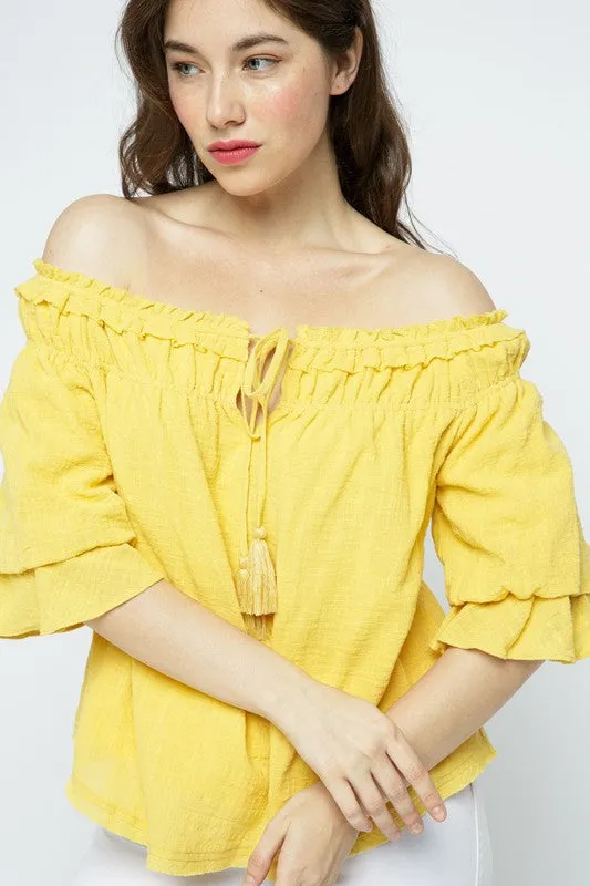 Shayna Off Shoulder Top