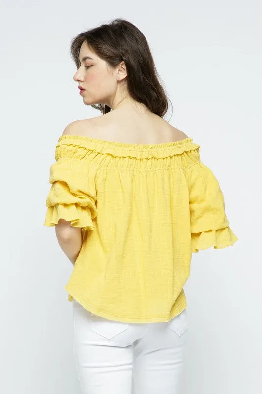Shayna Off Shoulder Top