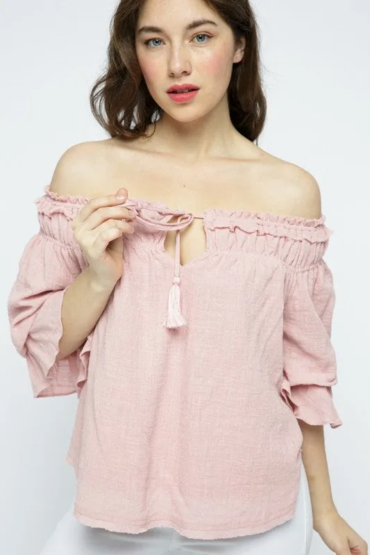 Shayna Off Shoulder Top