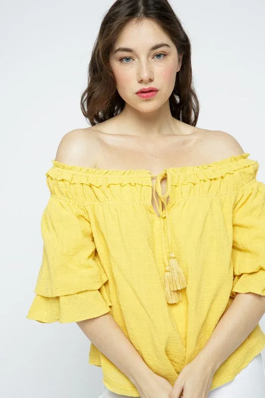 Shayna Off Shoulder Top