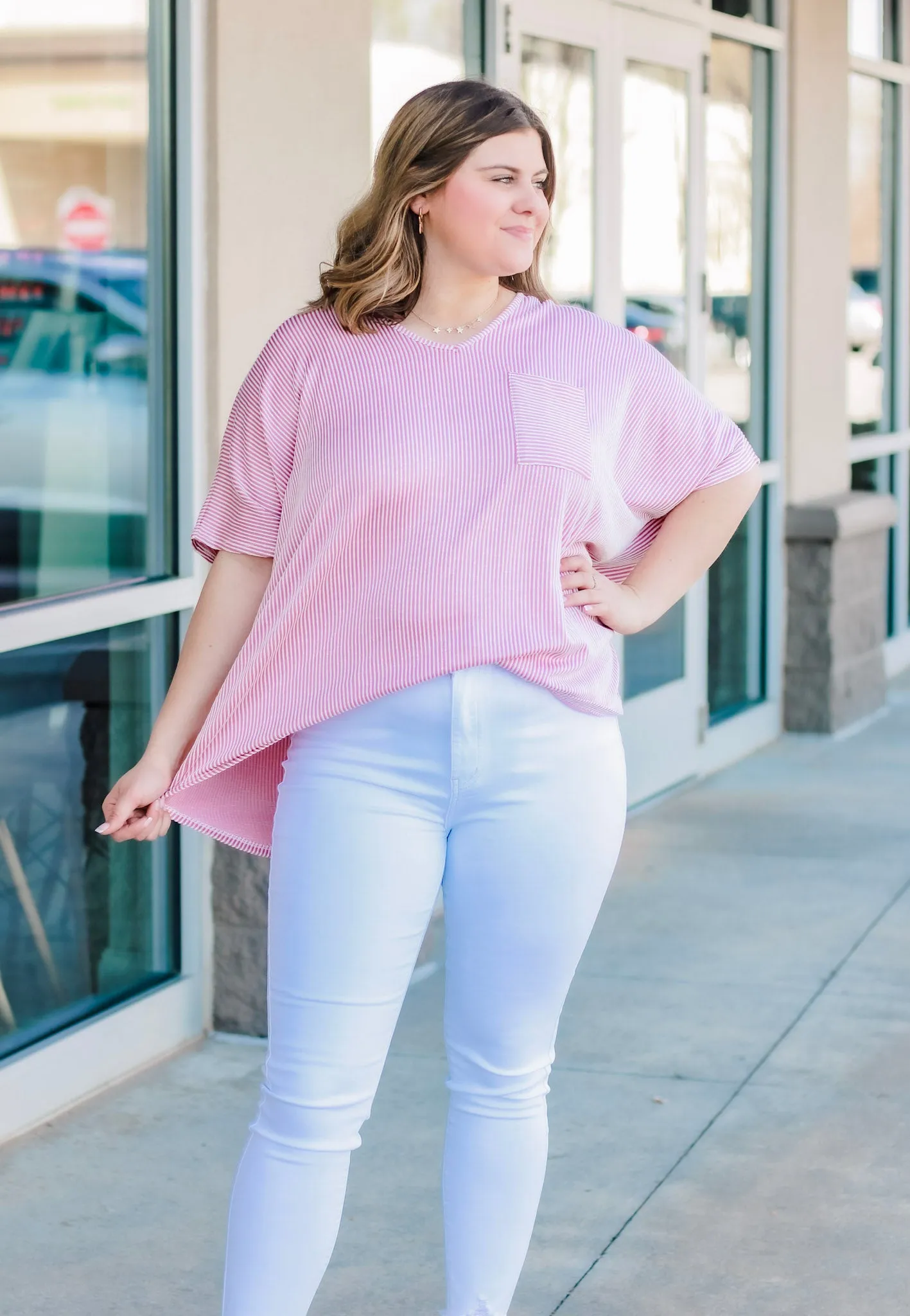 Springtime Beauty Tee in Pink