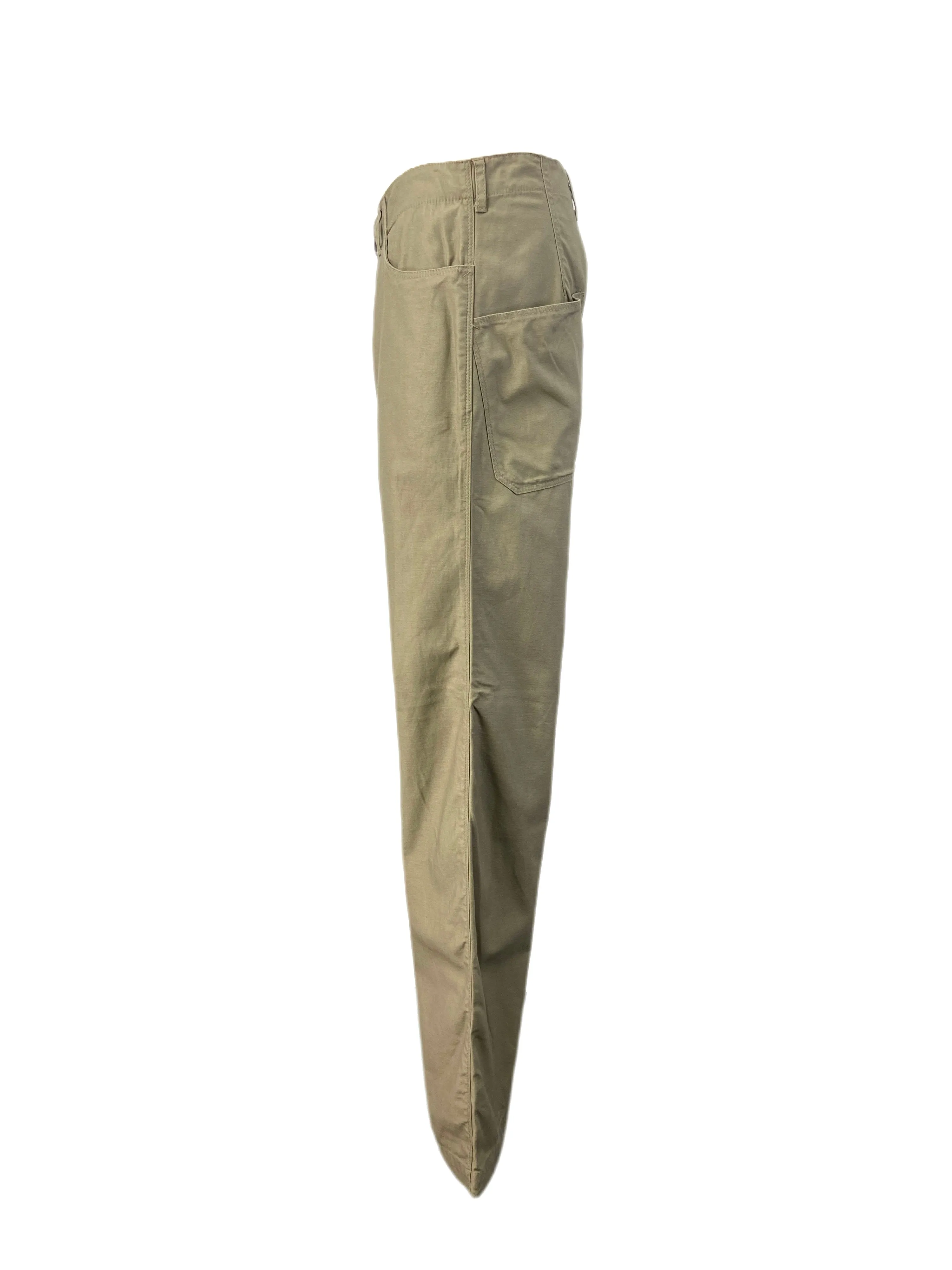 STEVEN ALAN Men's Beige Straight Leg Chinos Pants Sz 32 NWOT