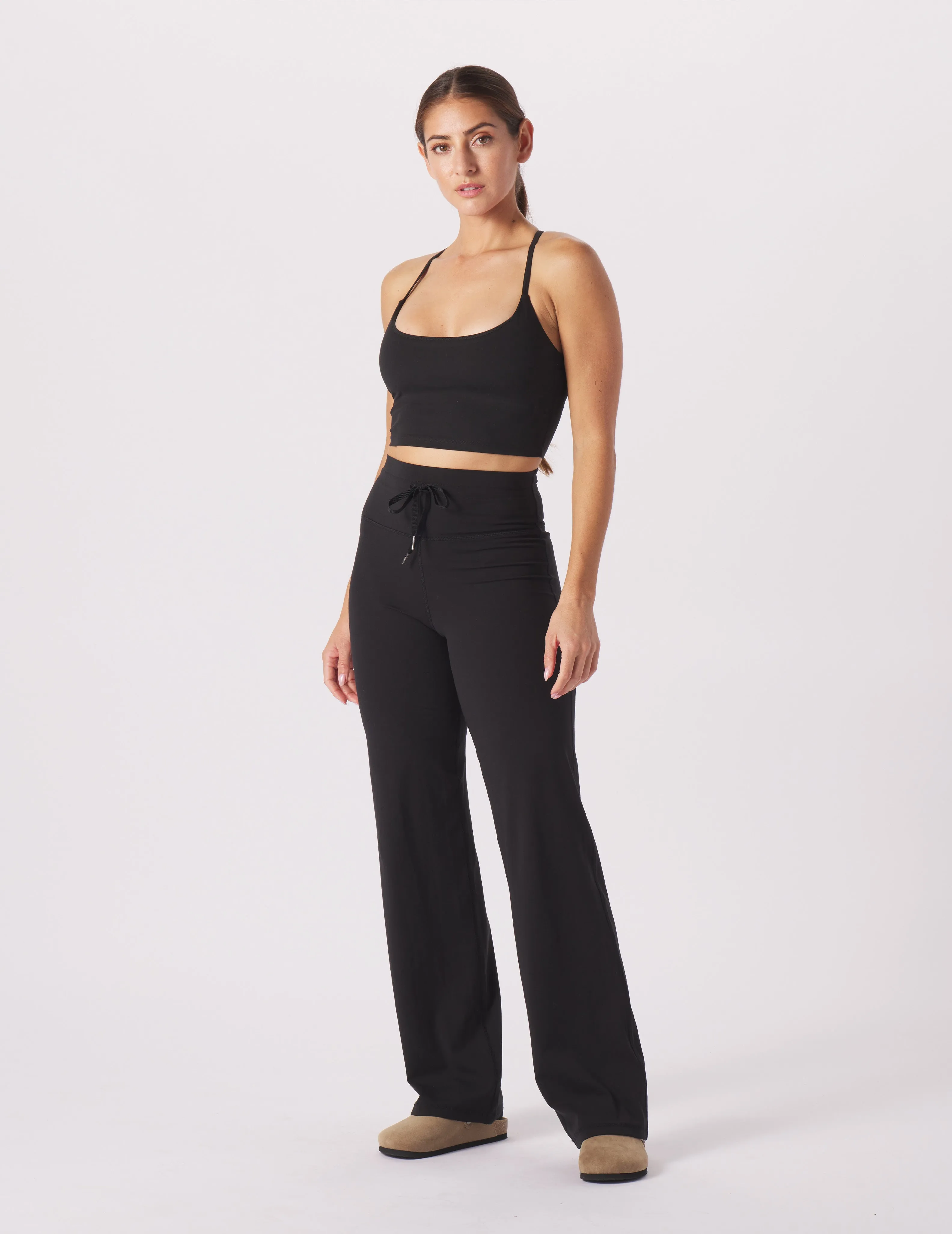 Sultry Straight Leg: Black